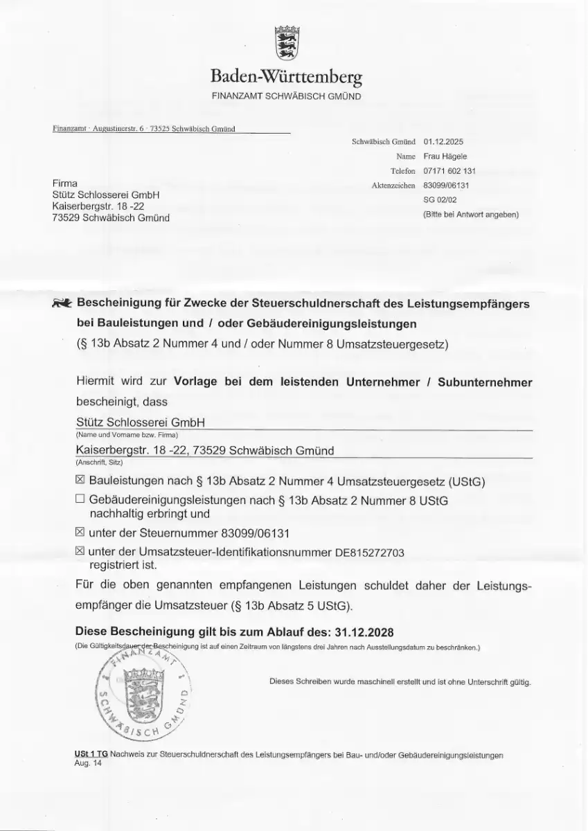 §13b 25 28 Freistellung 1